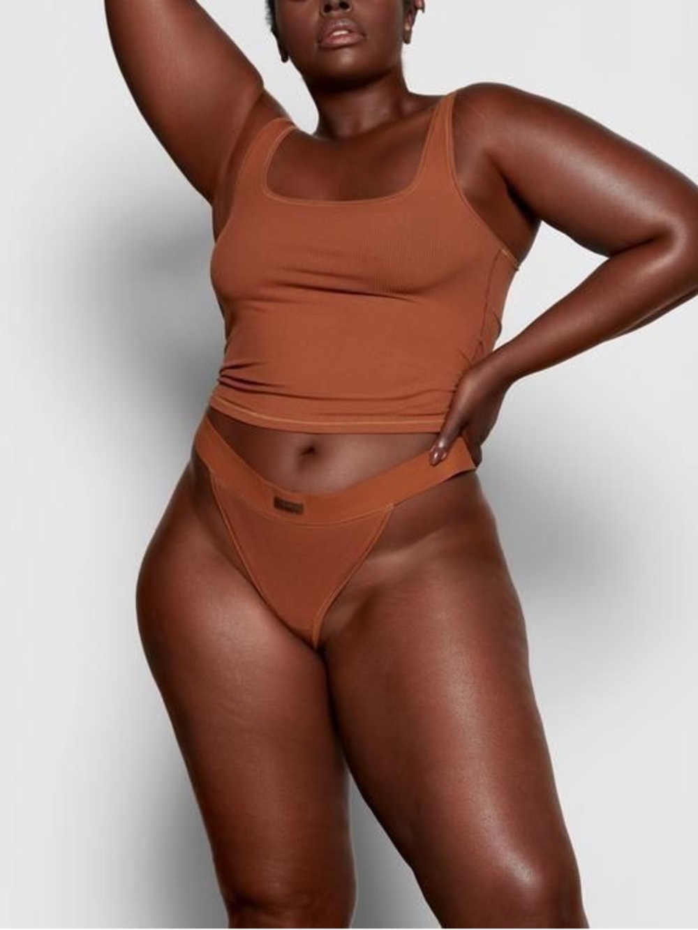 SKIMS SOFT LOUNGE TANK LIMITED EDITION: COPPER SMALL
